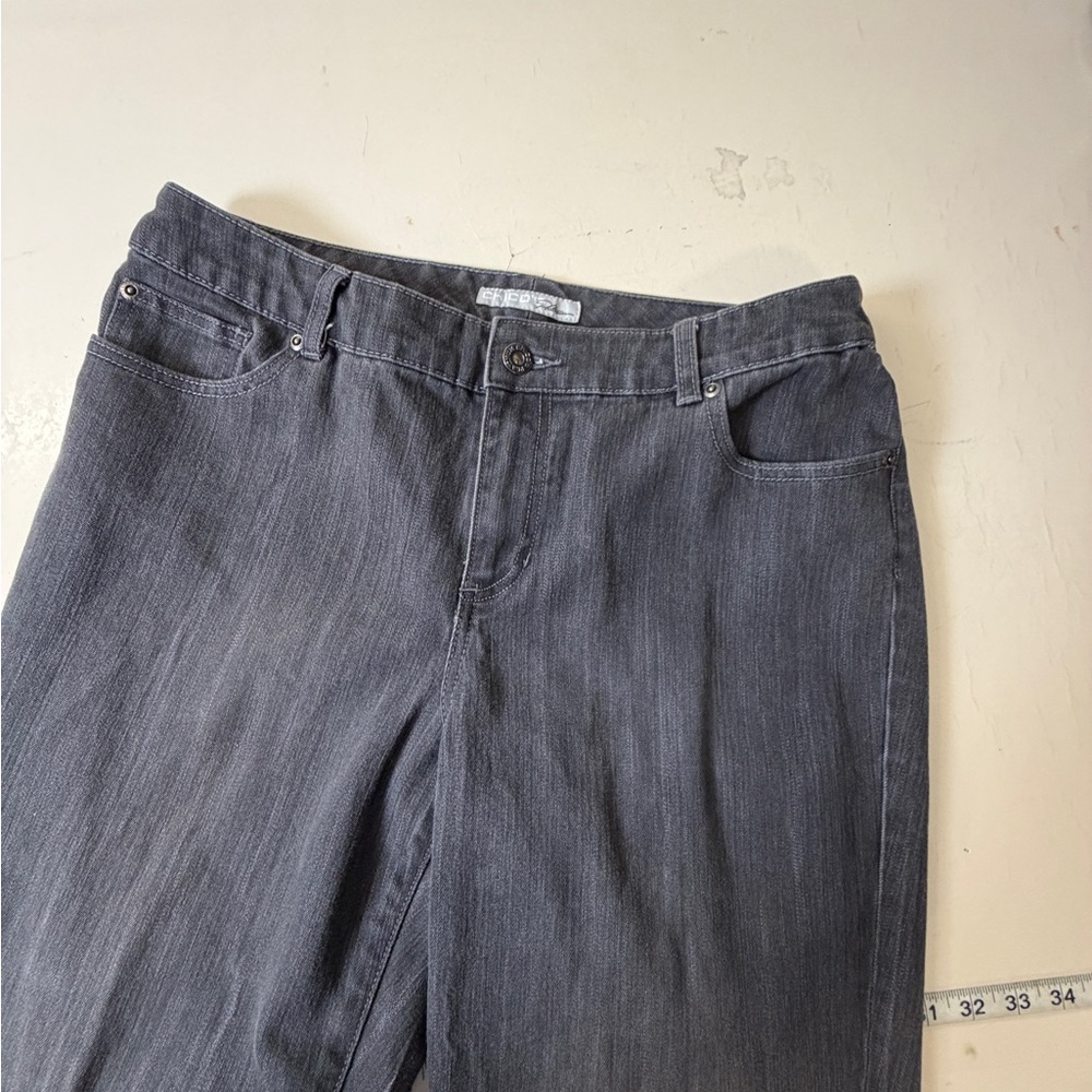 Chico's Dark Gray Women's Boot Cut Jeans